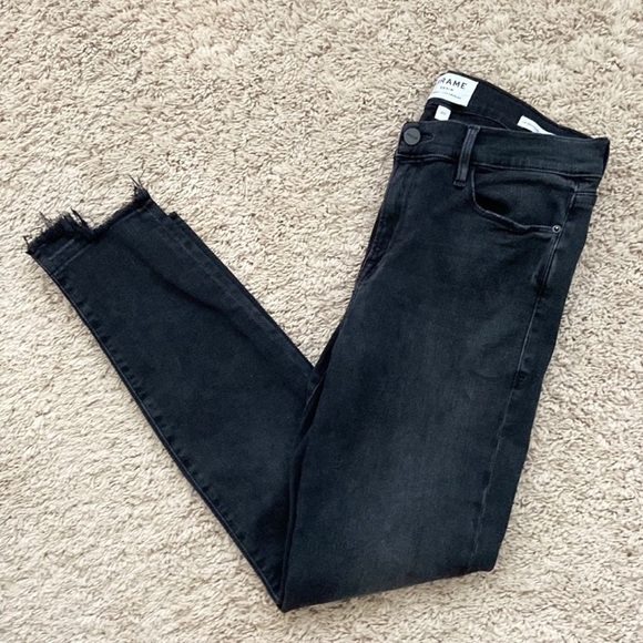 Frame Denim Le Skinny De Jeanne Crop Jeans - Picture 9 of 14